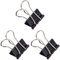 APLI 11948 - Pinza pala abatible 12 u. 19 mm - 50 hojas (Paquete de 3)