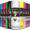 9 Mix Cans Gloss Finish All Purpose spray paint 400ml Multipurpose AerosoL, Quick and Fast Drying and Excellent Coverage for Metal, Wood, Plastic and More - A13