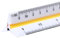 Aruicheng Dreikantmaßstab 30 cm Maßstab Lineal Architektonisches Lineal Dreikantmaßstab Maßstab Kunststoff Dreikantmaßstab Metrische Skalen 1:20 1:25 1:50 1:75 1:100 1:125