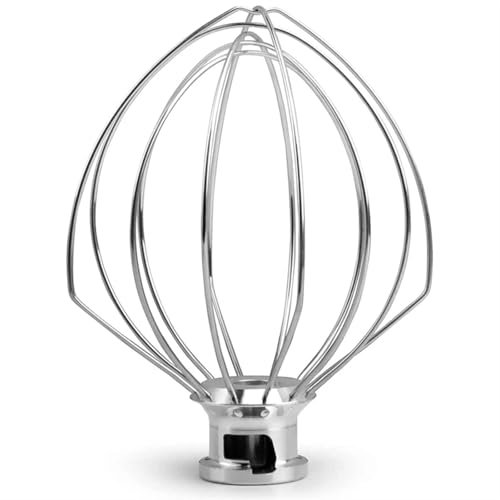 GHJ567RE Edelstahl-Schneebesen 5K452WW for kitchenaid Küchenmaschine 5KSM90-5KSM185