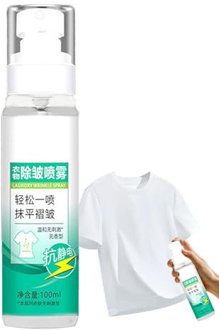 Travel Static Guard Spray, 100ml Antistatic Spray, Portable Crease Release Spray, Static Cling Remover Spray, Travel Size Antistatic Spray, Electricity Remover, Remover Static Cling Spray For Clothes