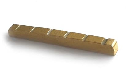 Guitar Anatomy Solid Brass Nut for Stratocaster & Telecaster Guitars – 43mm x 3mm