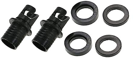 WHAMVOX 2pcs Inflatable Kayak Pump Adapter Air Valve Converter for Inflation Lightweight Hard Design Fit for Inflatable Watercraft
