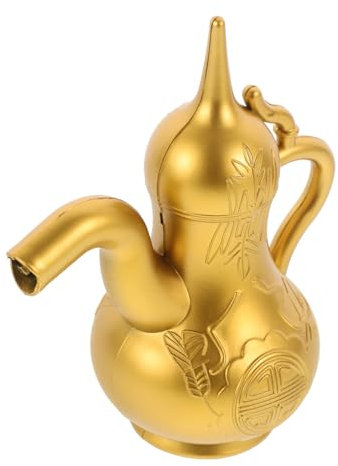 Cabilock Decoración Accesorio Decorativo De Mesa para Exteriores Fuente De Calabaza para Patio Decoración De Jardín