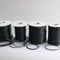 Waxed Cord Polyester Jewellery, Black, 1-3mm Thickness, 2, 5, 10 meters, Bracelet Making Thread (1.5mm, 2, meter)