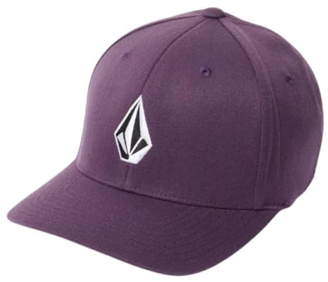 Volcom Full Stone Flexfit Cap - Grape Royale (UK, Alpha, L, XL, Grape Royale), Grape Royale, L/XL