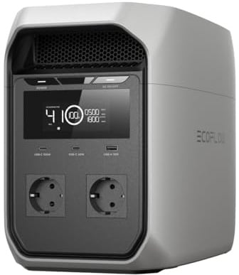 Estação de Energia Portátil EcoFlow Delta 3 Classic 1024Wh
