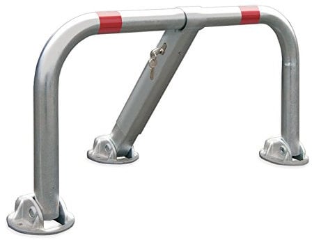 Parkbügel, ARS480, Parkplatzsperre, Parkplatzsicherung Sperrbügel (Profilzylinder gleichschließend)