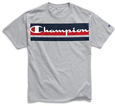 Champion Men's Classic Jersey Graphic Ringer T-Shirt