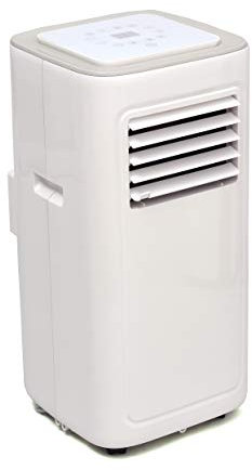 My Wave - Aire Acondicionado Portátil 7K - 1750 Frigorías y Alcance de 20 m2 - Climatizador con 2 Velocidades y Modo Noche - Temporizador de 24 H y Nivel de Ruido Bajo