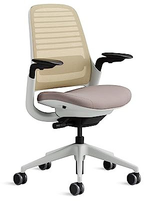 Steelcase Series 1 Ergonomischer Bürostuhl mit LiveBack Lumbalstütze und 4D-Armlehnen Linse
