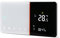Qiumi Smart WiFi termostato, regolatore di temperatura per riscaldamento a pavimento elettrico, lavorare con Alexa Google Home, PM 2.5 in APP, Meteo, umidità e display ultravioletto, 16A 95~240V AC