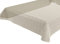 BEAUTEX Tokio Weichschaum Tischdecke mit Paspelband, Garten, Balkon, Terrasse, Camping - Größe und Farbe wählbar - Eckig 110x140 cm, Beige