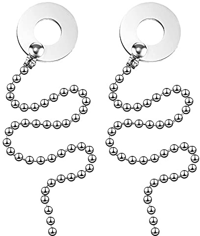 Hopbucan 2 StüCk Becken Kette Trommel Set Trommel Cymbal Kette Becken VerläNgerungs Kette für Erwachsene, Kinder, Band und Trommel Liebhaber