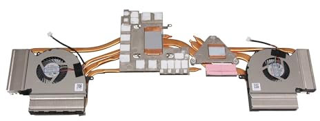 E32-2500394-A02 original MSI ventilateur incl. refroidisseur (CPU/GPU) pour GE75 Raider 9SE (MS-17E2), GE75 Raider 9SF (MS-17E2)
