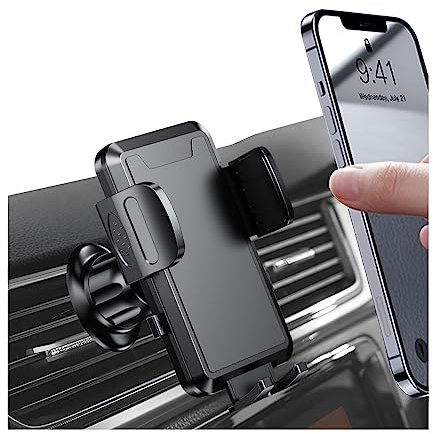 JNNJ Handyhalterung Auto, Verstellbarer 360 Grad Drehbar Einstellbare Ständer KFZ Handy Halterung, Universal Auto-Telefonhalterung Für Alle Mobiltelefone(Schwarz)