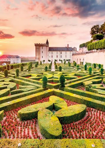 Nathan Puzzle 1000 Teile Schloss Villandry Loïc Lagarde Erwachsene und Kinder ab 14 Jahren Premium Puzzle Escape Collection 12000912
