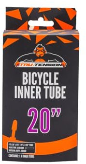 Tru-Tension | 20 Cycling Inner Tube | Fahrradwerkzeuge & Zubehör