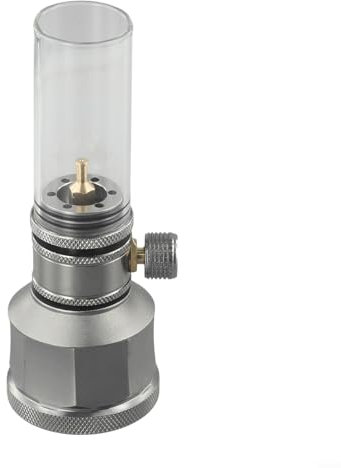 Oniissy Kit de farol de gas para exteriores, lámpara de camping portátil con tanque vacío y varilla de extensión para senderismo y aventuras al aire libre (linterna de gas con tanque)