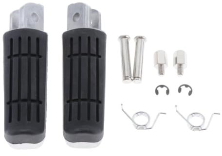 Repose Pieds pédale Paire De Pédales De Repose-Pieds De Moto, Mini Planches De Support Compatibles avec pour Ya&maha FZ6 FZ1 FZ6R FJR1300