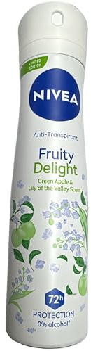 6er Pack - Nivea Deospray, Antitranspirant, Aktiver Schutz 72h – Fruity Delight – 150 ml
