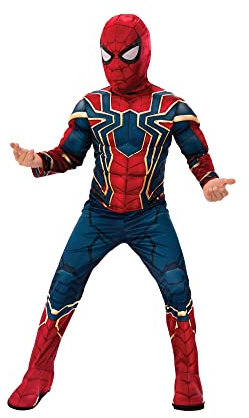 Rubie's 700684_L Avengers Spiderman Kostüm, Mehrfarbig