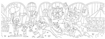 inFO Notes 8728-08-B Selbstklebende Malrolle, Weiß