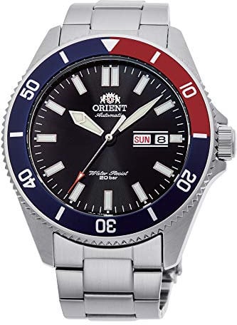 Orient Herren Analog Automatik Uhr mit Edelstahl Armband RA-AA0912B19B