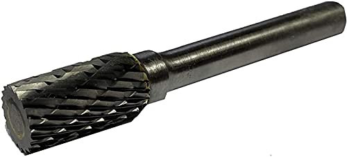 CNC QUALITÄT Tiges de fraisage en carbure de tungstène Ø 8-12 mm - Forme cylindrique A - Fraise à queue à denture croisée pour ébavurer - 8 mm