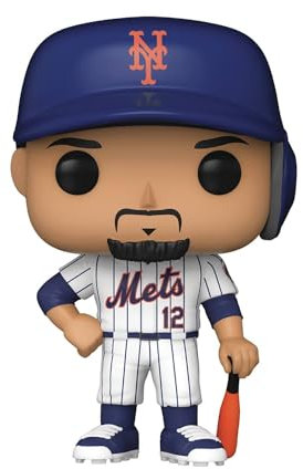 Funko POP! MLB: Mets - Francisco Lindor - (Home Jersey) - Vinyl-Sammelfigur - Geschenkidee - Offizielle Handelswaren - Spielzeug Für Kinder und Erwachsene - Sports Fans - Modellfigur Für Sammler