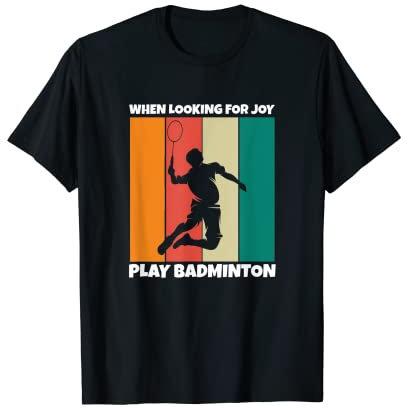 Play Badminton - Lustiges Herren Badminton T-Shirt