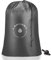 Romon Sac à Linge Sale Voyage，Pliable Sac de Rangement Cordon，Grands Sacs de Blanchisserie Linge Pliables, Avec Cordon de Serrage - Gris 60 * 85cm