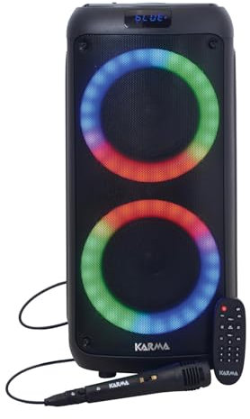 Karma Cassa DIFFUSORE AMPLIFICATO TALATUU 200W PMPO con OMICROFONO