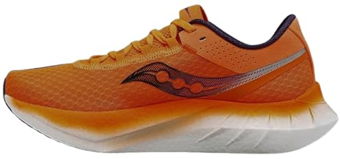 Saucony Men's Endorphin Pro 4 Sneaker, Viziorange/Viziorange, 6 UK