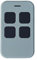 Telecomando compatibile per porta del garage – Estate Pearl 4018/4019 / Twin/SLIDER VIBE / TX55-868-4, trasmettitore manuale per SOMloq 2-868MHz (1 articolo)