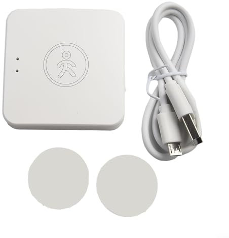 para TUYA Wifi y sensor de presencia humana inteligente de onda milimétrica, detección de intensidad de luz percibida, enlace de escena inteligente, automatización del hogar para interiores y