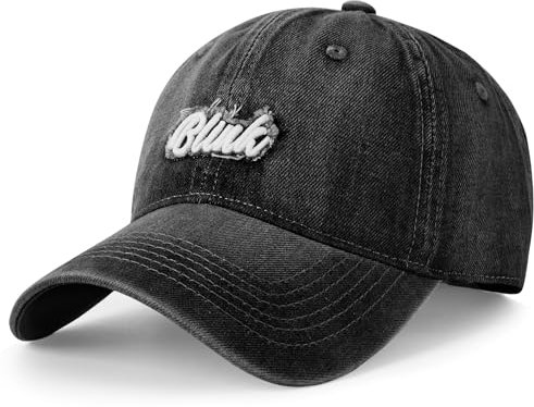 HeyCaps Cap Damen - Vintage Basecap Verstellbarer Klassiker Baumwolle Sonnenschutz Baseballkappen Sport Cap