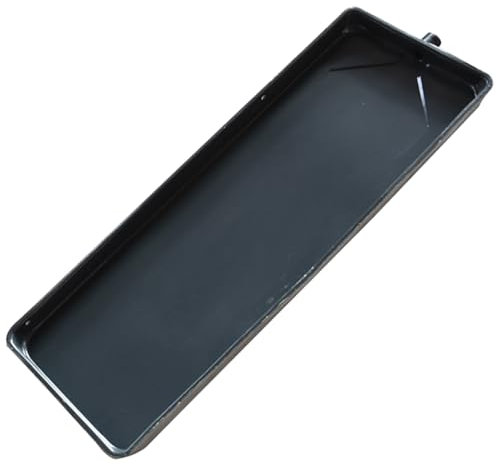 Recuperateur D Eau pour Climatiseur avec Tuyau D'évacuation de 1 M, Bac D'égouttement pour Climatiseur Tampon Collecteur d'eau en Métal Galvanisé(81x24cm(31.8x9.4in))