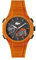Lacoste Analoge-Digitale Multifunktions-Quarzuhr für Herren Kollektion LC33 mit Oranges Silikonarmband - 2011369