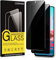 Coiwxmoi Protector Pantalla Privacidad para Xiaomi Redmi Note 10 4G/10S 4G Cristal Vidrio Templado Antiespia 9H Dureza Anti-Arañazos Anti Espía Protectora Película Sin Burbujas Privacy,2 Piezas