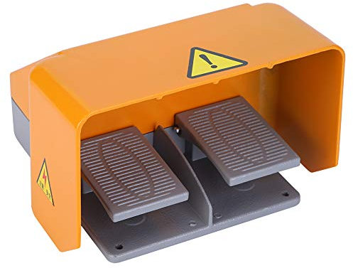 Interruttore a Pedale Doppio per Kit Clip di Alimentazione Macchina Elettrica YDT1‑18 380VAC Accessori Professionali per l'uso