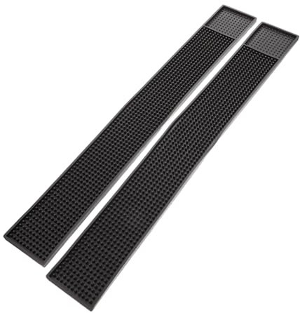 Cabilock Mats De Barra Mats De Mesa De Mostrador Bandeja De Drenaje Ranuras Profundas Tapete De Secado De Vajilla