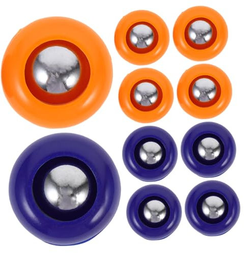 DECHOUS 20stücke Ersatzpucks Für Mini-shuffleboards Curling-Spiel Für Mini-shuffleboards Schiebeballspiel Kleiner Schiebe-brettkegel Curling-bälle Pp-Material Für Drinnen Und Draußen