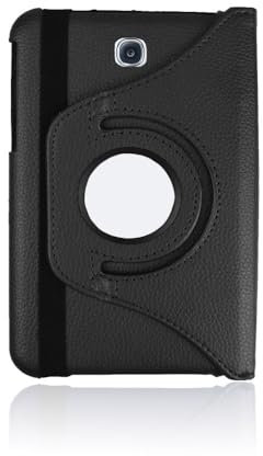 Funda para tablet Samsung Galaxy Tab 3 7.0 2013 SM-T210 T211 T215 T217, ultradelgada, rotación de 360 grados, funda de piel ligera para Galaxy Tab3 7.0 P3200 P3210 de 7 pulgadas (negro)