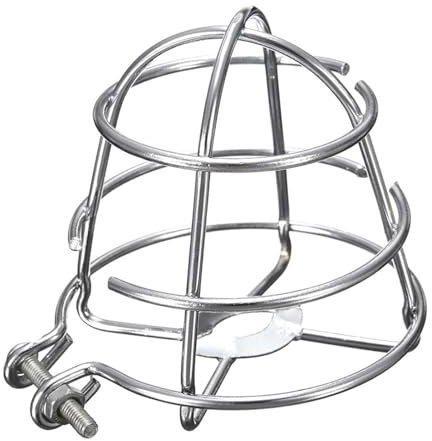 Sprinklerkopfabdeckung - Feuersprinklerwache | Starker Brandschutz Für Sprinkleranlagen | Langlebiger Kohlenstoffstahl-Schutzgitterhalter Lagerhäuser Häuser Hotels Keller Restaurants - 2,95x2.64in