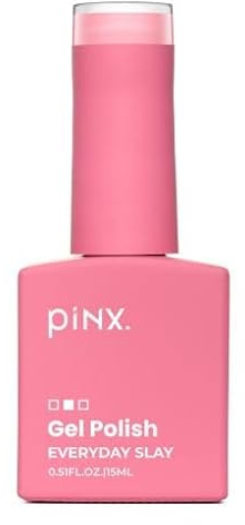 pinx. Gellack Everyday Slay – Pink Fever 15 ml – Leuchtendes Pink UV/LED Gel Polish, klassischer pinker Gel Nagellack, hochpigmentiert, deckend, glänzend, langlebig bis zu 3 Wochen