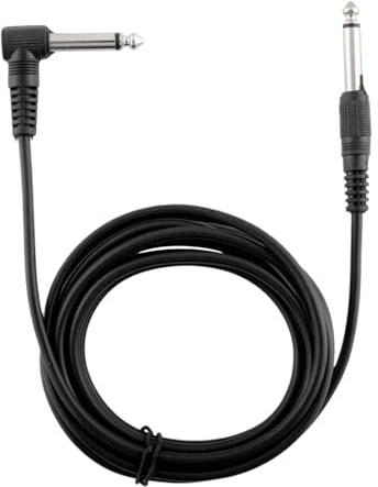 Hiemible Cavo Chitarra | 3 M Soppressione Rumore Connettori Audio | Cavo Amplificatore 6.35 mm per Chitarra Elettrica - per Basso Casse Batteria Palco Studio Parti DJ Aux