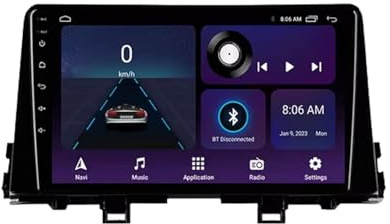 Car Gps Navigation Car Stereo for KIA Picanto Morning 2016-2019 Touch Screen with Carplay Wifi Bluetooth Mirror Link, Fm, Steering Wheel Control, 4 Core 4G+64G