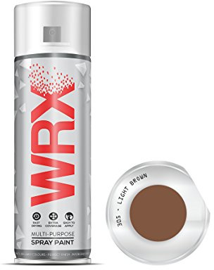 WRX 6 x Spray Paint 400 ml - Light Brown 305 RAL 8003