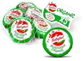 Mini Babybel Organic Natural Cheeses 5 x 20g (100g)